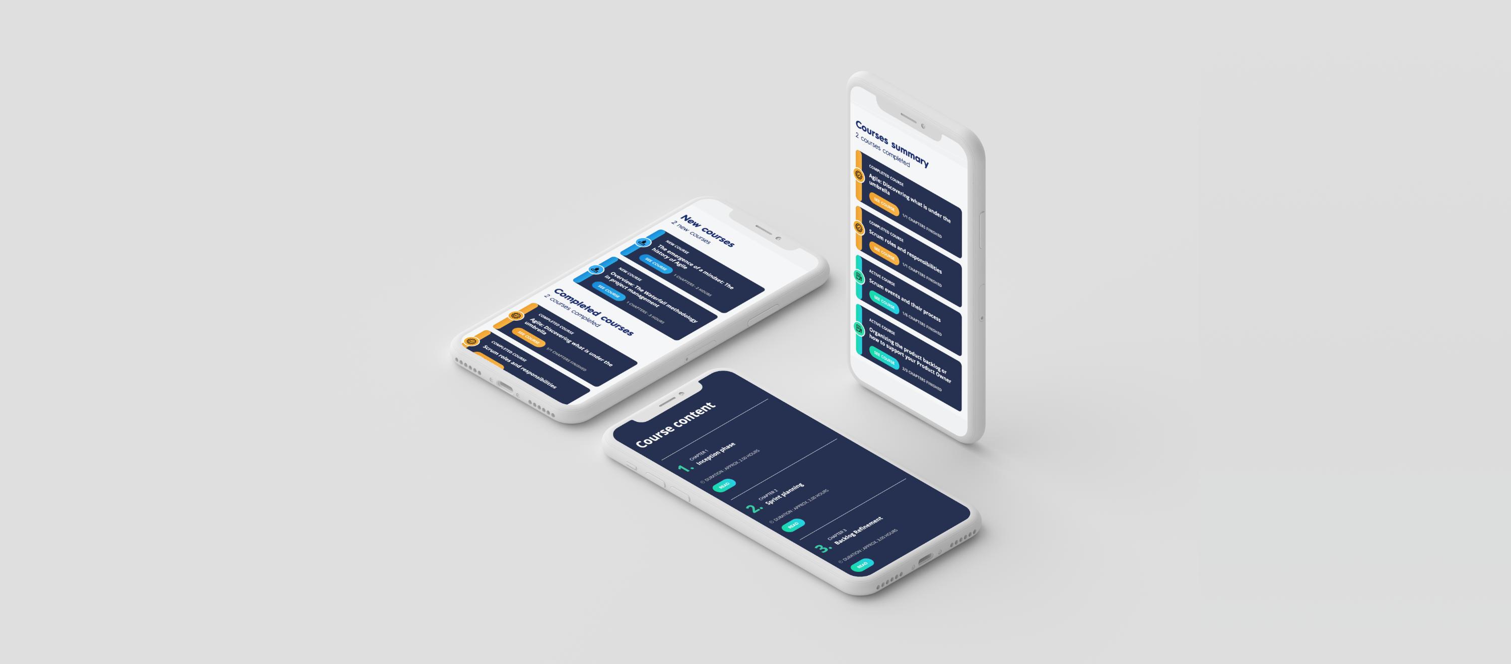 Interface de la plateforme aSafari