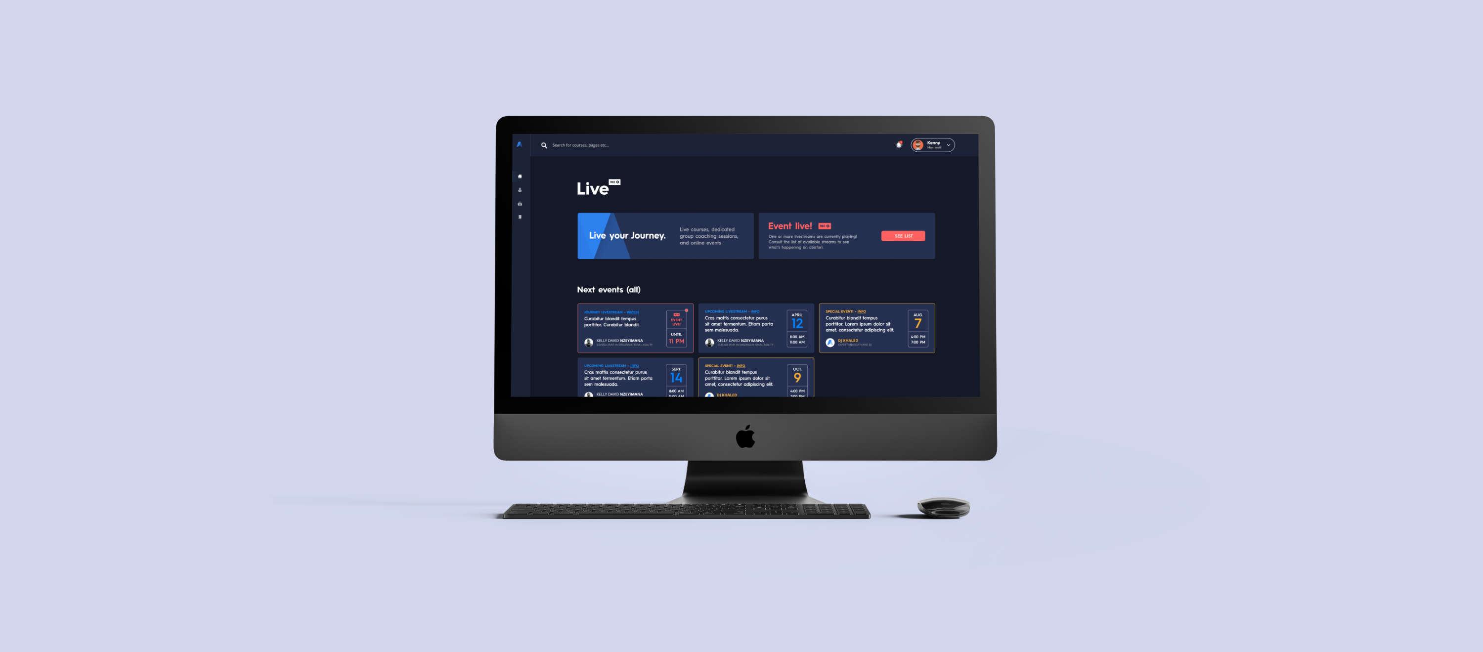Fonctionnalités de la plateforme aSafari