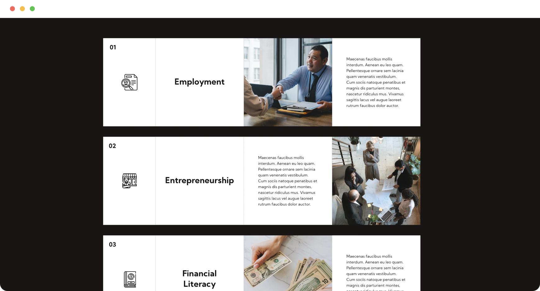 Espace administratif BWW Edu