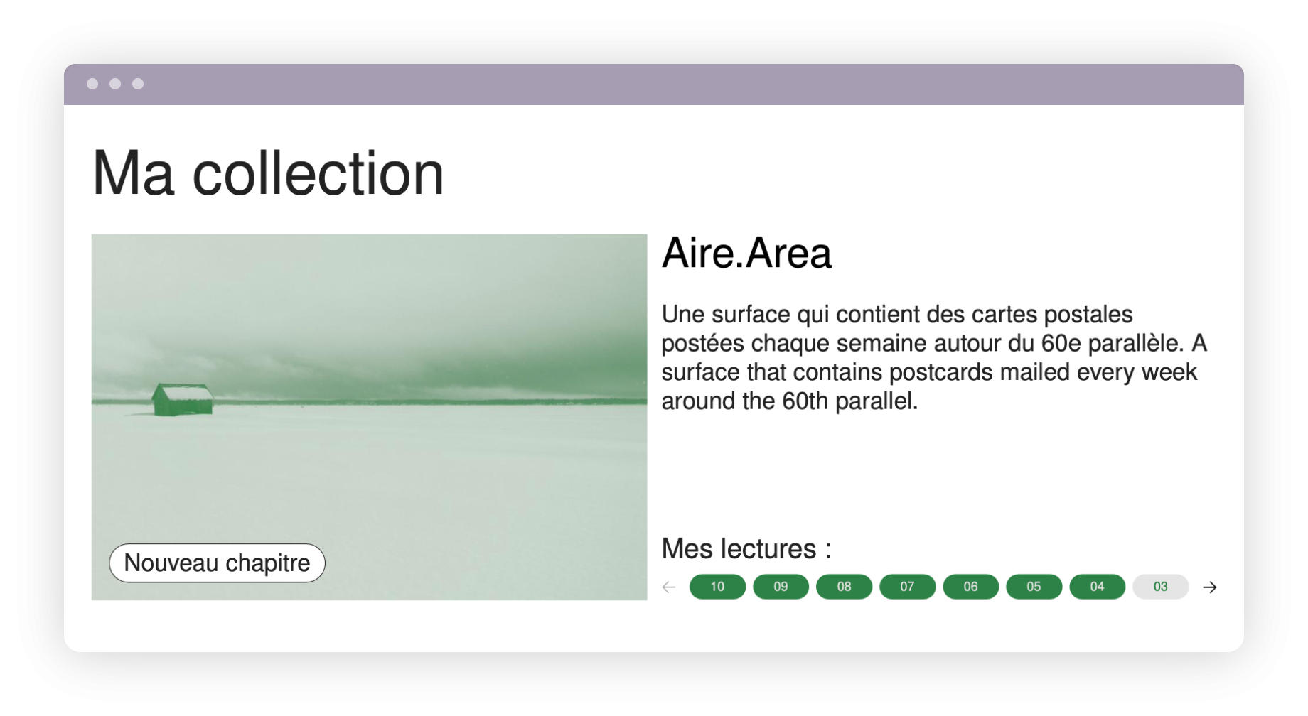 Découverte des feuilletons sur Pavillons